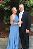 My favorite dress!!! Business in the front party in the back!! It's long but with heels you will be fine!!!! Always comes so fast and great material!!! I highly recommend. - Lindsay H.
