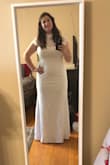 I don't ever order things from online because my chest is big-I wear a G cup. This dress was amazing. The quality is awesome. It's a little long but with nice heels it will be perfect. I usually wear a large and ordered an XL. - Beth M.