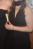 I wore this dress to officiate a wedding and it was ideal for both the ceremony and the after-party. I am a very pear-shaped lady and the fabric was heavy enough to float over my curves without being baggy. It was a sunny June day and I was a bit wary of the weight of the fabric but it ended up being light and breathable. I was also very please to re-wrap the dress later to shorten up the length and make it less formal for dancing. It was fantastically easy to move between styles. I am excited to wear this on other occasions, either formal or informal! - Alyssa J.