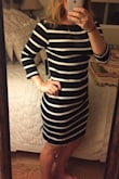 This dress is comfortable and so cute. Can be dressed up or down. Wish it came in more colors! I'd buy a few more! - Katherine
