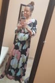 I absolutely love this dress!! It speaks for itself!! I'm not very tall. Therefore, I had to get it taken up, but so worth it!! - Jasmine A.