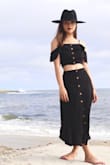 Got so many compliments when I wore this outfit! I'm usually a XS/S, but I found that the small fit a lot better. The small skirt is a little loose, but more comfortable than the XS. MUST BUY!!!!!! - Jade L.