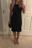 This is a perfect dress to go from office to a night out. I wore it to a show in Vegas but felt it would be perfect for the office, too! - Emily R.