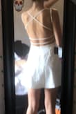 Awesome dress with thick material! A little short but that's normal because I'm tall. - Jessica S.
