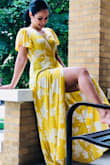 Magnifies small waist, love the color, length is perfect and the material is soft and flowy. - Joann B.