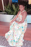 This dress fit perfectly,  I love everything about it, so comfortable. - Victoria J.