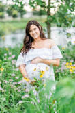 I got this dress and immediately fell in love! I ordered it for my baby shower and for maternity photos. I actually ordered it about 2 months before I needed to wear it, so I was a little nervous about the fit with my growing belly, but it was absolutely perfect! The slip that they built in underneath it is perfect and provides the perfect coverage. I didn't even need a bra with it... I just wore gel petals underneath. The only complaint I have is that the buttons come undone easily, but my mom stitched the buttons closed for me and that fixed the problem completely! So I would definitely recommend doing that. I got SO many compliments on this dress! Perfect for regular body types or even maternity :) This dress will be cute to wear even after I have the baby. I would buy this dress a million times over! - Courtney Q.