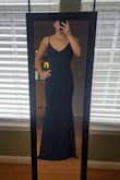 I waited for this to be back in stock for a black tie wedding, and I am so glad I did! it fits like a glove. the color and shape are stunning. - Danielle C.