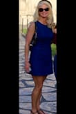 This dress is super cute and fits true to size. The color is true to the picture and is a light material which is perfect for this Texas heat. Wore it out the other night and received lots of compliments. Goes great with sandals, heels, tennis and booties! It's quickly becoming my go to dress! - Stacy D.