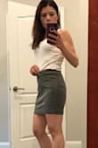 Ordered a size small, and although it's tight it's very soft and comfy. Glad I purchased this :) - Linda R.