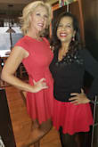 Perfect fit! Have worn it multiple times and works great for every occasion! The material is sturdy and comfy and steams up well! The photo is from Christmas with a friend of mine!! - Sarah S.