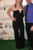 This jumpsuit is so comfortable. Fit perfect, was a little long on me even with high heels. But I got sew tape to shorten it.  Don't need to wear a bra with it either. - Allison B.