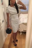 This bag is exactly as shown in the photo and just big enough to carry your essentials on an evening out! Love the gold hardware and can't wait to use it!! Looks way more expensive in person! THANK YOU LULUS! - MaryBeth L.