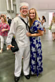 I wore this dress to my boyfriend's Navy boot camp graduation, and it was absolutely perfect! Ordered a large so the slit wouldn't be too noticeable, but it was there enough when I was walking or to get a nice breeze through it. Cannot wait to dress it up and wear for a wedding coming up, or be able to dress it down for photo shoots in the future! - Julia S.