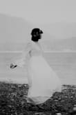 Very beautiful dress with extreme quality.  Fit true to size. A little long for my 5'6 height, but that only added to the style and made for dreamy photos.  I used it for my vowel renewal and I would choose it again in a heartbeat. - Maria R.
