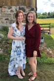 I wore it to a wedding and got so many compliments! I could have used some fashion tape to keep my bra from showing and it was a little long. However, it was perfectly flowy and beautiful! - Rebecca L.