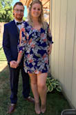 Loved this dress for my friends wedding the length was perfect, I loved the sleeves, length, and the fabric. Perfect summer dress for an outdoor wedding! It was even shipped a day early and came nicely packaged. - Haley S.