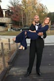 Fits perfectly! Looks great dressed up and with heels on I don't have to have it hemmed. It will be perfect for a fall wedding I plan on attending. - Felecia T.