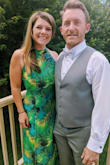 This dress was stunning and I felt sexy in it. I wore to a wedding and received a ton of compliments. It works well for smaller chested women. I wore 3 inch wedges and the length was perfect. - Monica R.