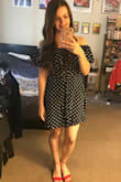 I love this dress and wore it for my birthday party. Only downside is the snaps and buttons are very time consuming and a little difficult to maneuver- not the easiest to take on and off! - Erin C.