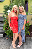 This dress fit prefect. The color really pops in pictures. I received a bunch of compliments. Great vacation dress. - Glenda W.