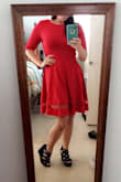 I love it! Fits well thick material stretchy as well super flowy great color I'm curvy so fits well to my body. - Faith C.