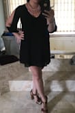 Very comfortable and flattering. I bought the black one and the navy floral. I plan on buying more in the other colors. - Lory L.