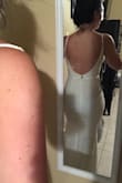 I ordered this dress for my wedding in October and it fits like a glove. It's perfect and looks even better on a curvy person like myself - Jamie K.