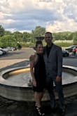 I bought this for my friends wedding and it was the perfect little black dress with some great detail on the front and back. Very slimming and sleek. I wore petals for a bra and it worked well. - Katie M.