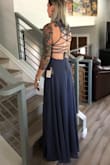 Always skeptical about ordering clothing online but the dress fits like a glove. The material is great quality and the length is perfect for me! - Jennifer B.