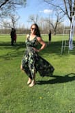 I had some alterations done to make this dress one of my favorites! I had the slits in the sides tacked ( I was concerned about the wind) and the bottom hemmed. - Danielle G.