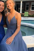 Wore this to my senior prom, and absolutely loved it! Such a beautiful color and really fit well. For my smaller chested ladies, this was comfortable without a bra. Can't wait for a chance to wear it again soon! - Kenzie M.