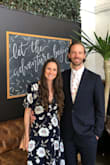 This dress is fun and flirty, perfect for a more conservative wedding. I thought the wrap tie was a little bit too big/fit funny, and exposed a large portion of my chest. The quality was not what I expected, but it was still a fun dress to wear! - Sarah M.