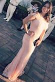 I've never felt more beautiful! It was comfortable- just a tad bit long but was perfect with heels. I got so many compliments on it. - Paola C.