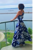 I want to wear this dress to EVERY event I have this summer! Absolutely obsessed! Length was perfect even in heels and the fabric was so soft and flowy. Absolutely recommend! OBSESSED! - Mary G.