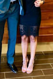 These shoes are much more comfortable than they look! I received compliments from both guys and girls on them. Love the pale pink color- it goes well with many colors and outfits. - Jennifer M.