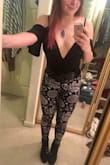 I love this bodysuit. The way it fits my chest is perfect: I never feel like something is going to slip out but it's also insanely flattering and shows off my cleavage! The crotch snaps take a bit of getting used to but I think that's more of a personal thing (I've never had a snap one piece before). Very very happy with this purchase! - Laura A.
