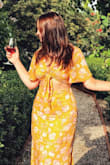 I was worried about this dress, as I have quite a large bust - but the dress was perfect! Was form fitting in the right areas and loose in the other. Odd length, hit right around the ankle but still pretty. Great dress, great quality! - Jordan M.