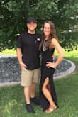 I ordered a small and it fit perfect! Super comfy! Material was stretchy, yet still a tight fit to show off your curves and to show a little skin! Love love love this dress - 10/10 ;) - Amber M.
