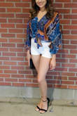 Looks exactly like the model! Love the print too:) - Clarissa G.