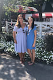 I wore this dress to go to a horse race during the summer. It was the perfect match for casual but dressy and elegant. The length was also perfect. The top fit really well to my torso and the bottom was loose and very comfortable. I loved the fact that it had pockets. Would recommend for a perfect summer outing - Hailey C.