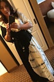 This dress fit me perfectly!!! Very comfortable, the skit was a little too high for my personal taste, easy fix though. I received several compliments (: must buy this if you love maxi dresses - Katherine P.