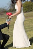 I bought this dress for my engagement ceremony. very beautiful dress amazing color, perfect shape - Karin S.