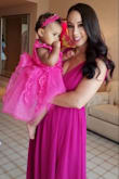 I wore this dress to my sisters wedding and it fit perfectly, was great material, and heavy duty construction. Very great quality zipper and seams. The material wasn't flimsy at all and withstood me running around Las Vegas and hauling around my toddler. This was my first purchase from Lulus and i will be back! - Melyssa J.