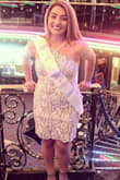 Wore this on my bachelorette. It's super comfortable and flattering! - Danielle