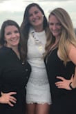 Slightly short on me and prone to running up a bit, but I absolutely love how the dress fit my shape! Wore it to my bachelorette party and will probably wear to my rehearsal as well! - Nicole B.