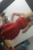 Got this dress on sale for my bachelorette party. The material feels like high quality & it fit me exactly the way I envisioned. I wore it out all night and this dress is still absolutely perfect. Would highly recommend it!
I Washed it in a normal wash cycle and no damage or shrinkage. The dress is still like-new. - Melissa S.