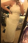I absolutely love this dress it is just really long on me which I have that issue with everything being 5'1'' so I'm still going to rock it. - Krista S.