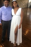 I wore this dress as my reception dress in my wedding and it was flawless!! - Teyana V.