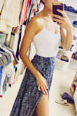 Perfect fit worked beautifully with a maxi skirt! - Janshaly R.